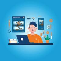 Web Developers Vector