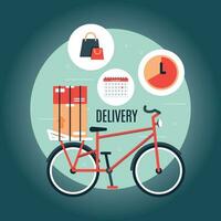 Delivery Date And Time - 3 vector