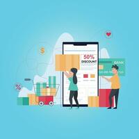 Future Of Ecommerce vector