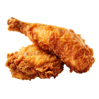 AI generated High Quality photo of Delicious crispy fried chicken pieces png