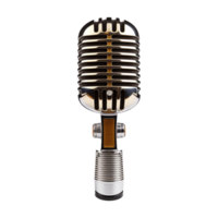 ai généré photo réaliste condenseur microphone, studio condenseur microphone. png