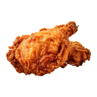 AI generated High Quality photo of Delicious crispy fried chicken pieces png