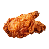 ai generado alto calidad foto de delicioso crujiente frito pollo piezas png