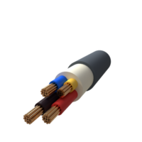 grå Färg realistisk 3d tråd eller kabel- tolkning för elektrisk design png