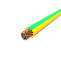 earth link cable in 3D render for electric design element png