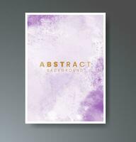 Cover template with watercolor background. Design for your cover, date, postcard, banner, logo. vector