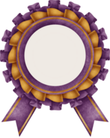 Award frame fabric and ribbon png