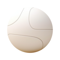 AI generated Volley Ball on Transparent Background - Ai Generated png