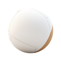 ai genererad volley boll på transparent bakgrund - ai genererad png