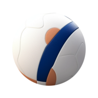 ai generiert Volley Ball auf transparent Hintergrund - - ai generiert png