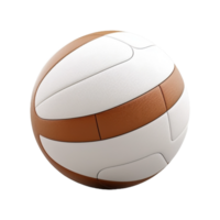 ai genererad volley boll på transparent bakgrund - ai genererad png