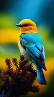 AI generated Beautiful Rare North American Bird photo