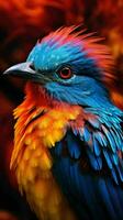 AI generated Beautiful Rare North American Bird photo