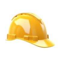 ai généré construction ouvrier casquette ou chapeau sur transparent Contexte - ai généré png