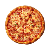 ai gerado pizza em transparente fundo - ai gerado png