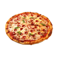 ai gerado pizza em transparente fundo - ai gerado png