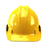 ai généré construction ouvrier casquette ou chapeau sur transparent Contexte - ai généré png