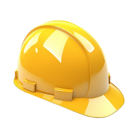 ai généré construction ouvrier casquette ou chapeau sur transparent Contexte - ai généré png