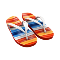 ai gegenereerd slippers Aan transparant achtergrond - ai gegenereerd png