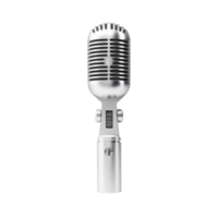 AI generated Podcast Microphone on Transparent Background - Ai Generated png