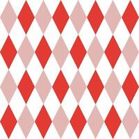 Red shade diamond with stripe inside. diamond pattern. diamond pattern background. diamond background. Seamless pattern. for backdrop, decoration, Gift wrapping vector