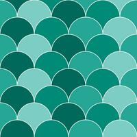 Green fish scales pattern. fish scales pattern. Decorative elements, clothing, paper wrapping, bathroom tiles, wall tiles, backdrop, background. vector