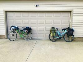 First day bike packing photo