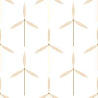 wind generator saving green eco pattern textile vector