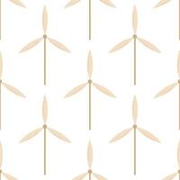 wind generator saving green eco pattern textile vector