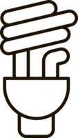 kraft energi linje ikon symbol illustration png