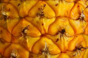 Pineapple Fruit Skin Pattern close up photo