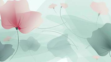 AI generated Spring Floral Delight Sale Banner photo
