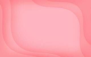 Wave pink abstract background vector