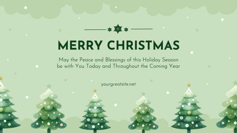 Christmas Greeting Twitter Post