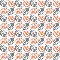 Botanical flower pattern. Seamless nature vector