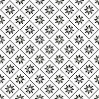 Botanical flower pattern. Seamless nature vector