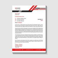 Business letterhead design template vector