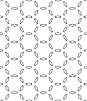 Black seamless abstract pattern. Overlay for background and backdrop. Ornamental design. PNG graphic illustration with transparent background.