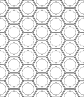 Black seamless abstract pattern. Overlay for background and backdrop. Ornamental design. PNG graphic illustration with transparent background.