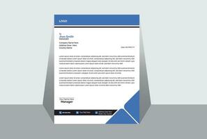 Professional Letterhead Design vector