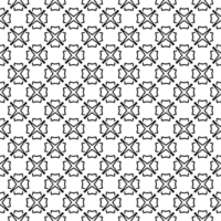 Black seamless abstract pattern. Overlay for background and backdrop. Ornamental design. PNG graphic illustration with transparent background.