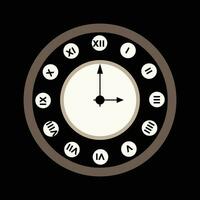 Clock Timer Vector design element.