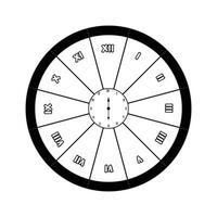 Clock Timer Vector design element.