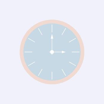 Clock Timer Vector design element.