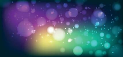 bokeh effect background vector