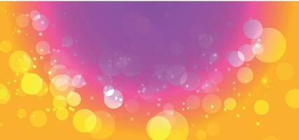 bokeh effect background vector