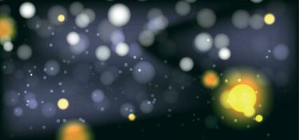 fondo de efecto bokeh vector