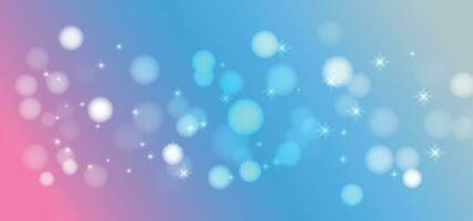 bokeh effect background vector