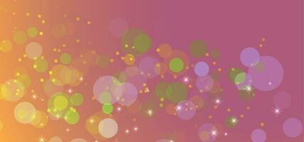 bokeh effect background vector