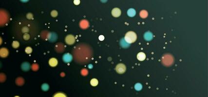 bokeh effect background vector